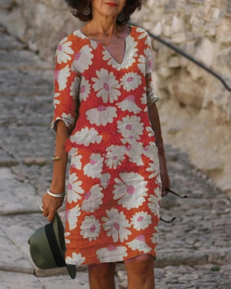 Stylish and Cozy Linen Dress