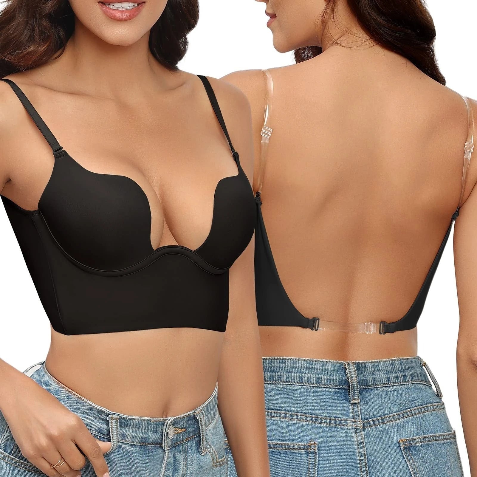Seamless Backless Bra for Women