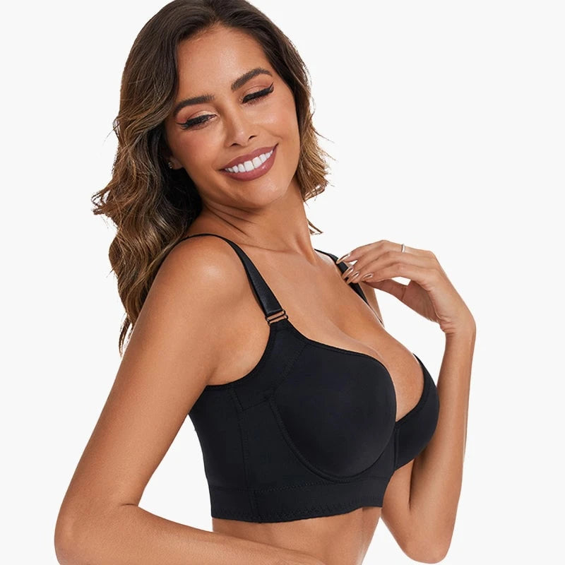 Push up Back Smoothing Bra for Invisible Support for Women