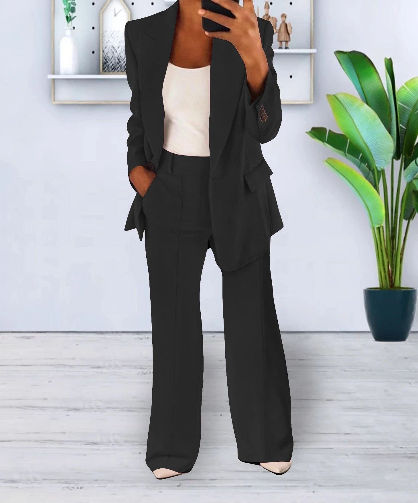 Elegant Women's Two-piece Set