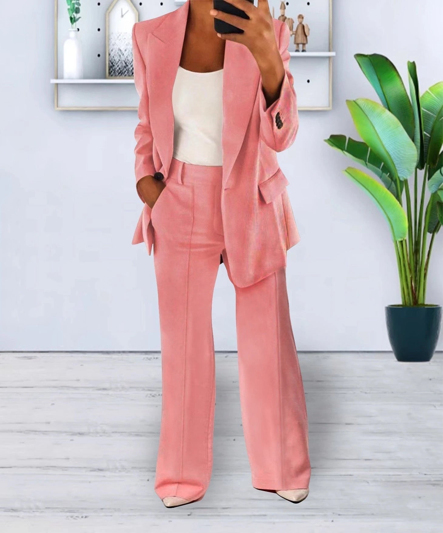Elegant Women's Two-piece Set