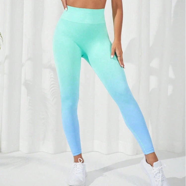 Women's Gradient High-Waisted Active Leggings