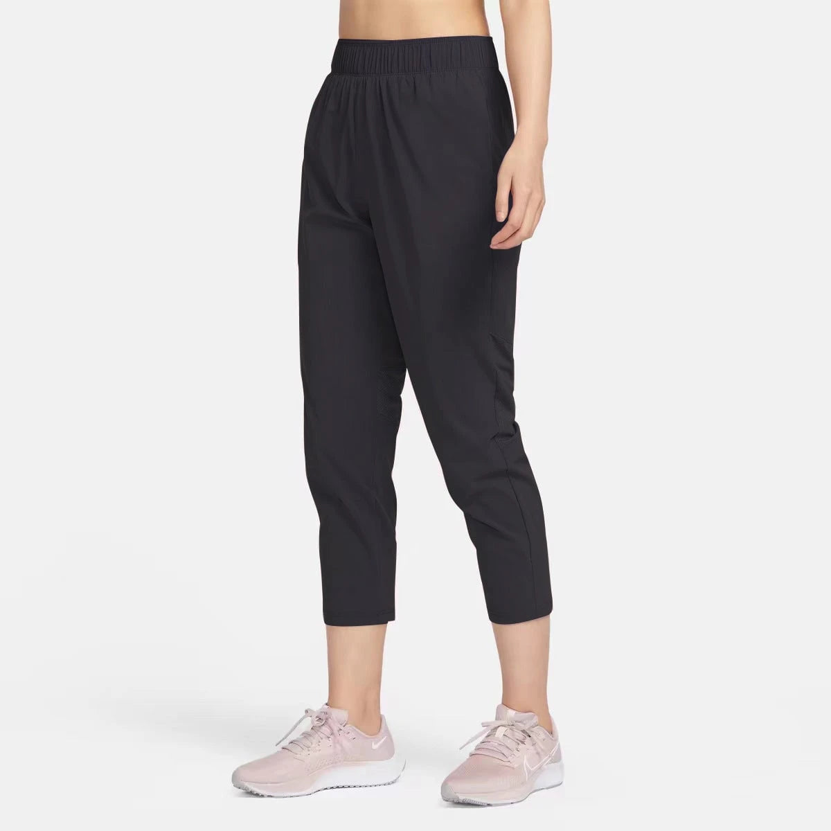 Ladies multifunctional sports pants with elastic waistband