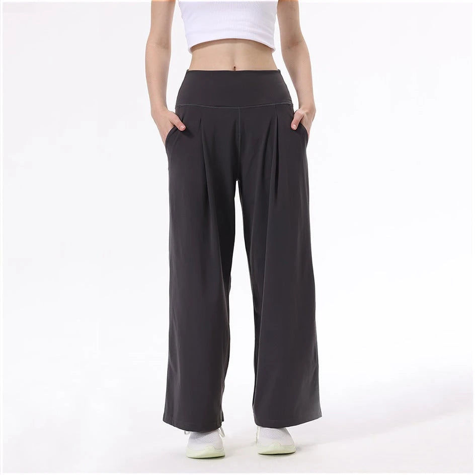 Women's Wide-Leg Performance Trousers