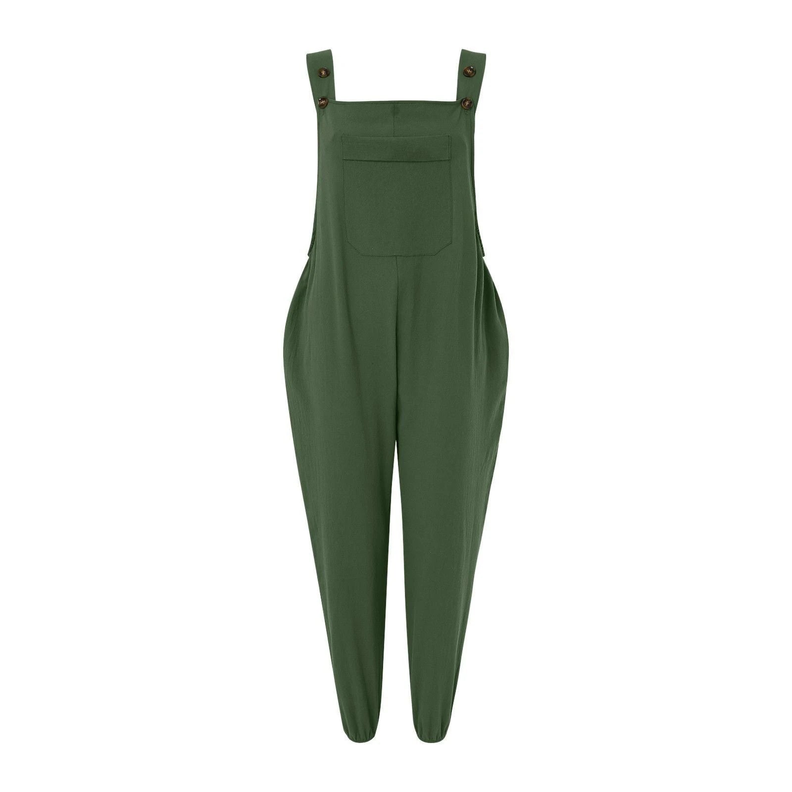 Ladies stylish overalls with pockets