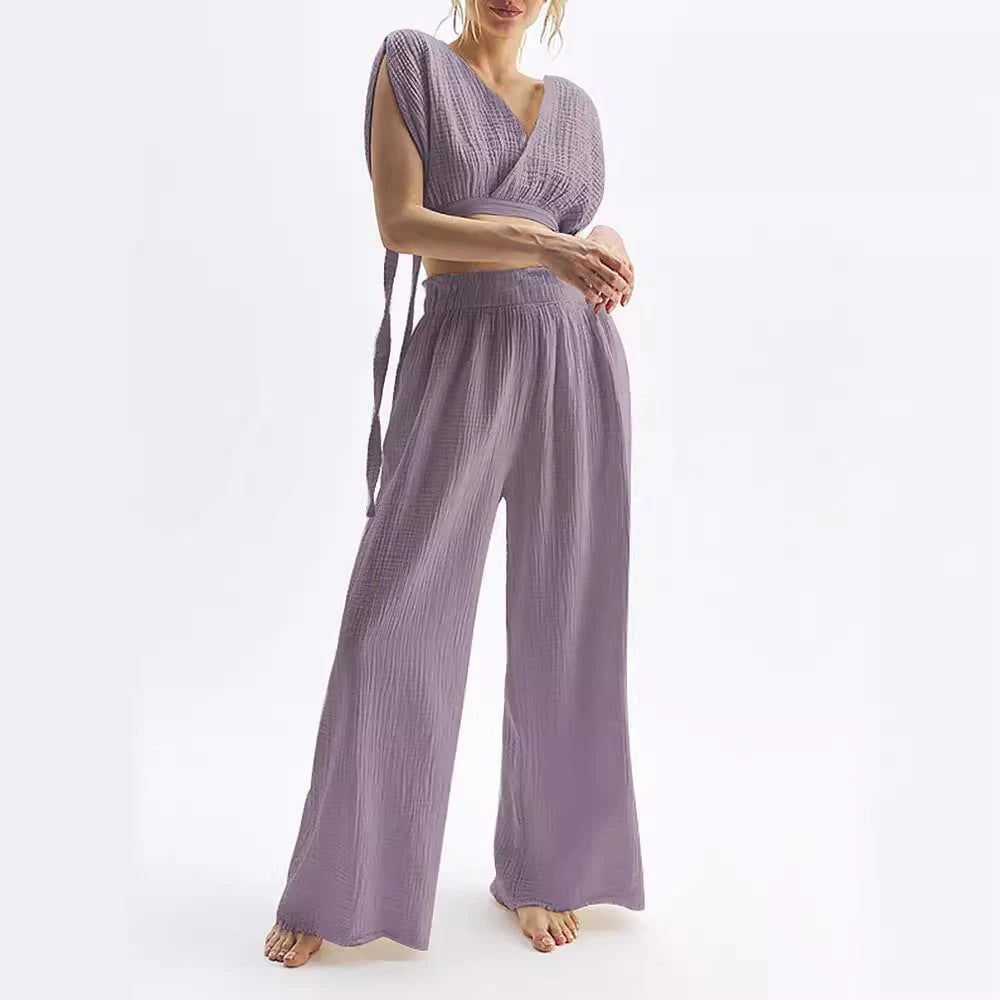 Women's Casual Two-Piece Jumpsuit