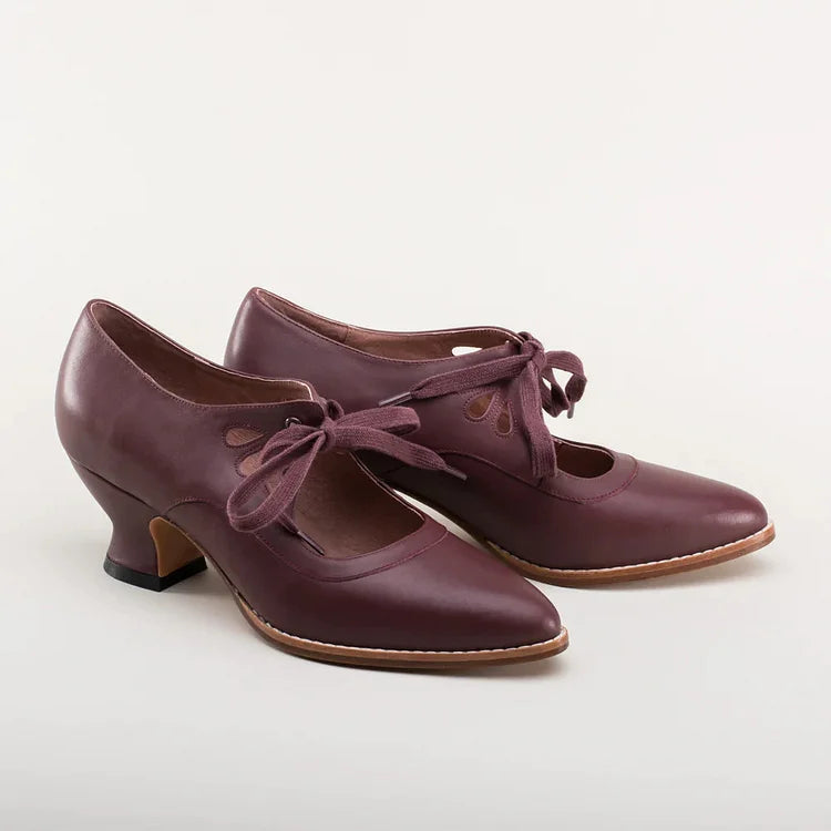 Edwardian Leather Shoes For Women