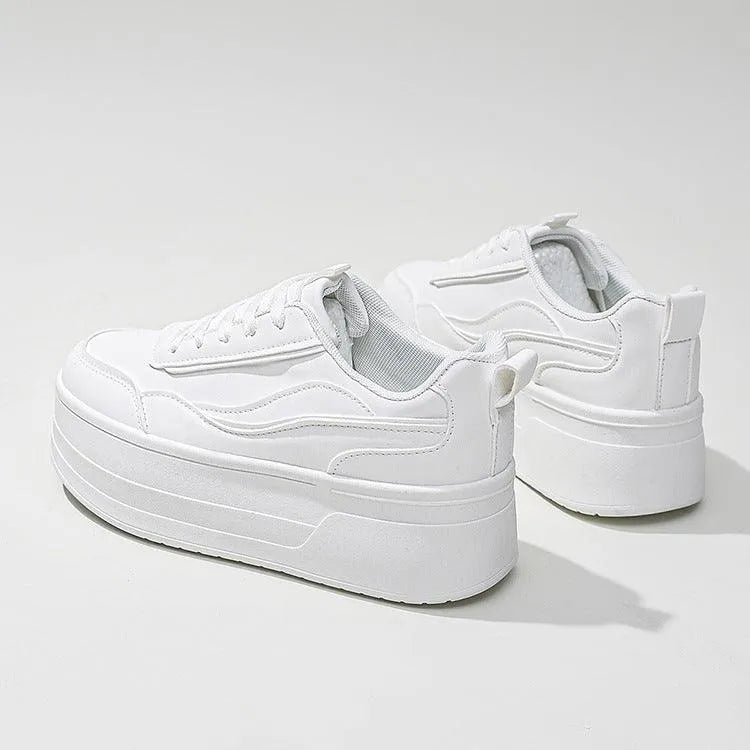 Sneaker with platform sole