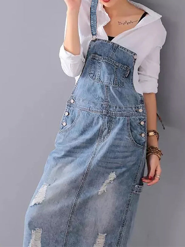 Casual Denim Dress
