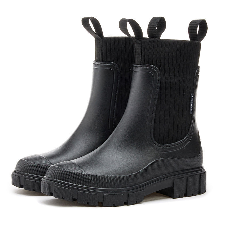 Rain boots - Waterproof with anti-slip sole, Perfect for rainy weather