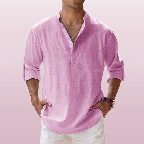 Linen Shirt With Long Sleeves