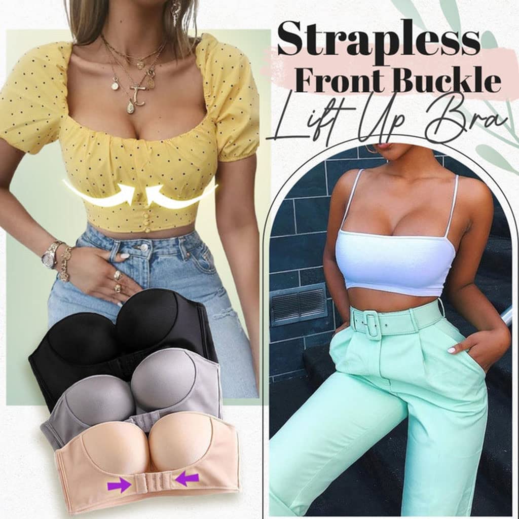 Comfybrastrapless Push-Up Bra (1+1 )