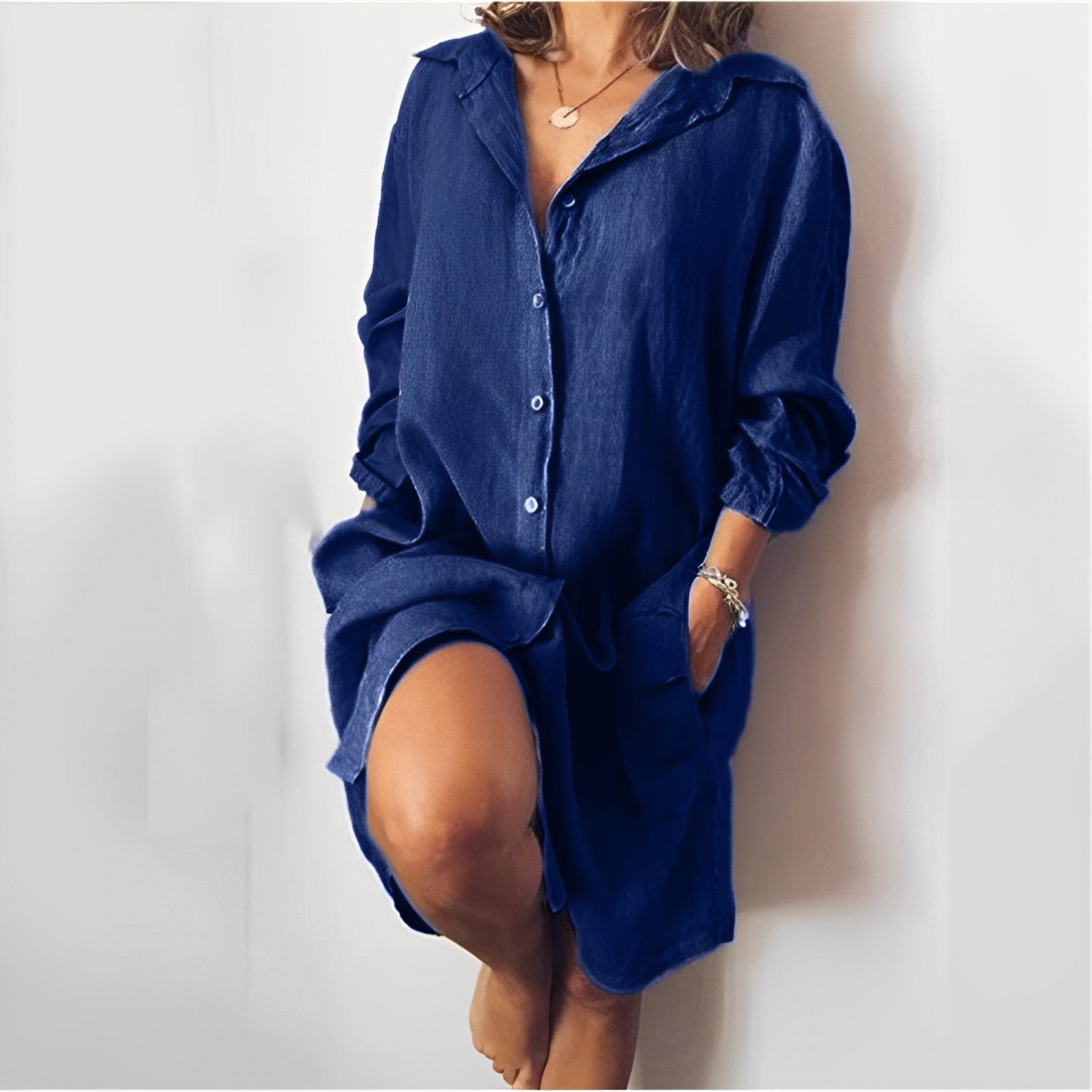 Casual Linen Blouse