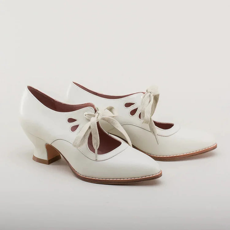 Edwardian Leather Shoes For Women