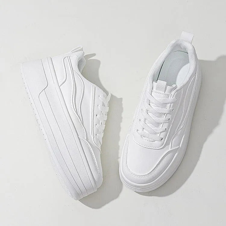 Sneaker with platform sole