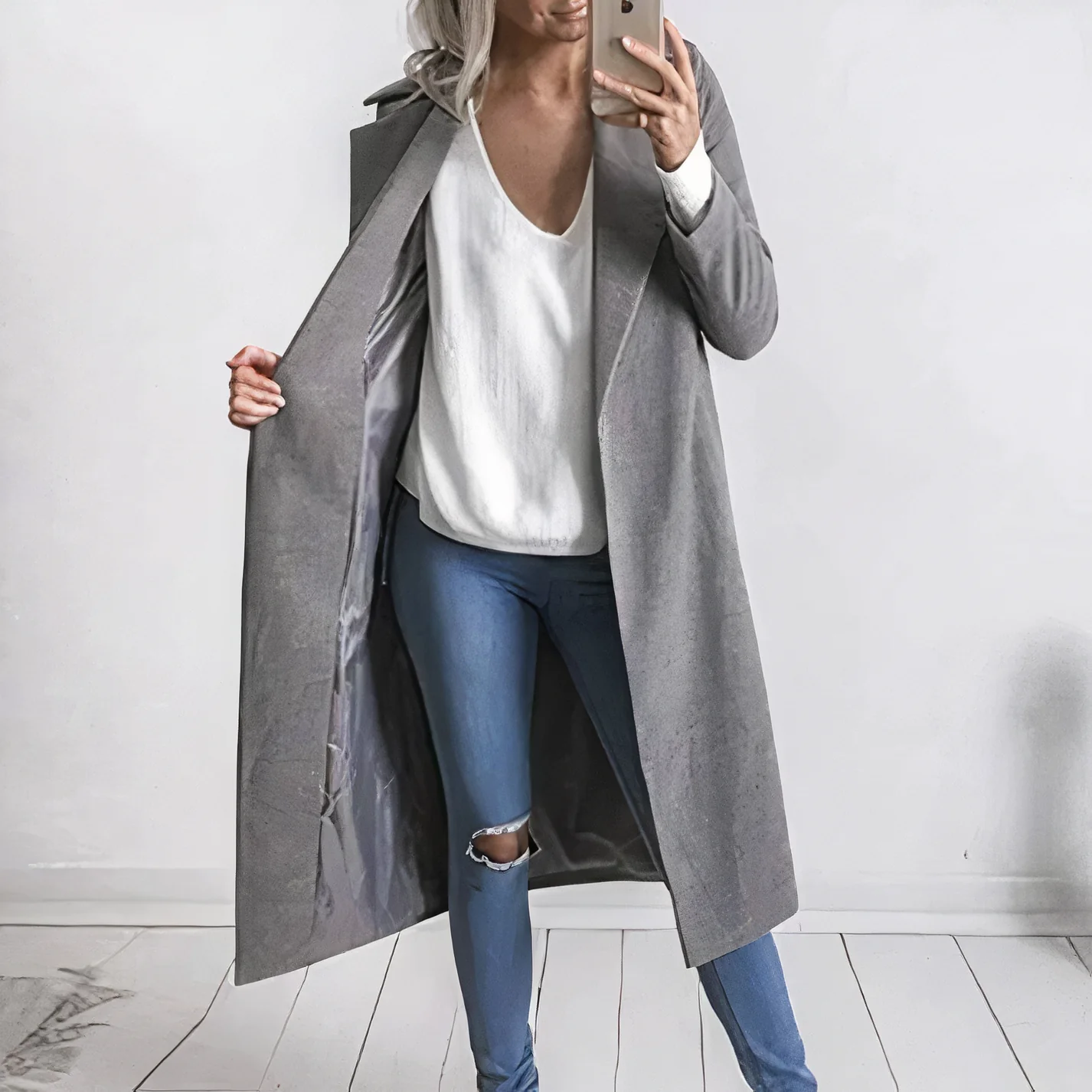 Lysse Fashion | Coat Women Long Trench Coat - Lysse