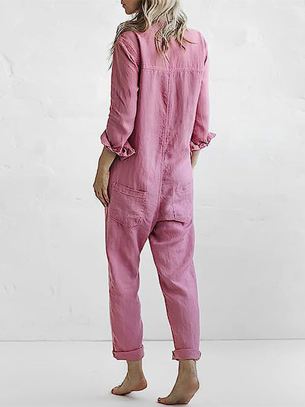 Aprillong Sleeve Jumpsuit