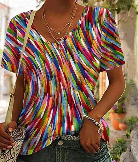 Colorful Leisure Top