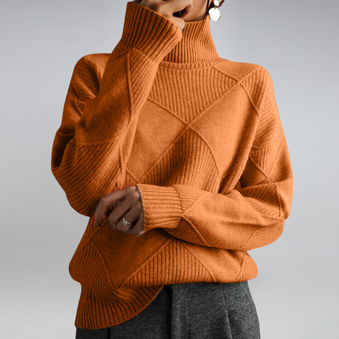 Cashmere Roll Neck Sweater - Sweater With a Luxurious Touch and Breathable Warmth