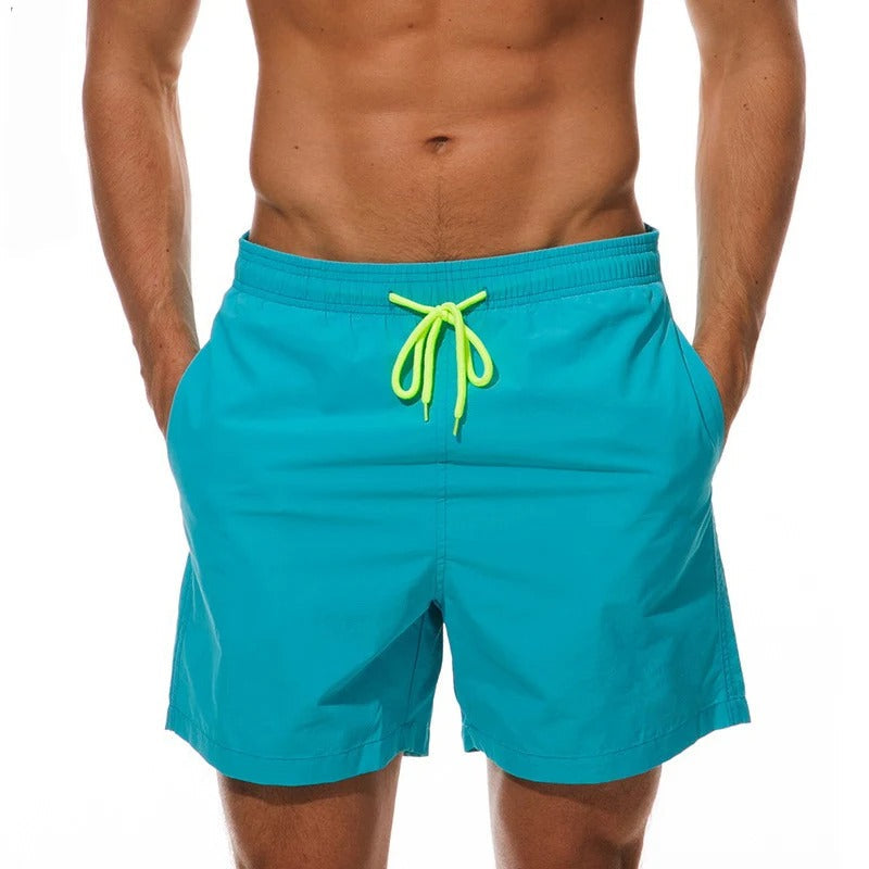 Bade Bellevo Aron for Men, Beach Style, Solid Colors