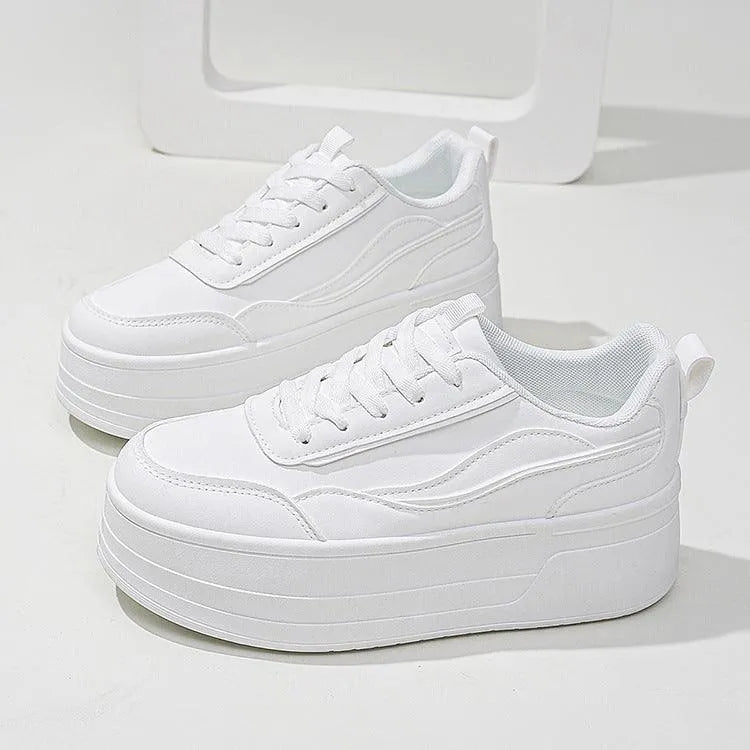 Sneaker with platform sole
