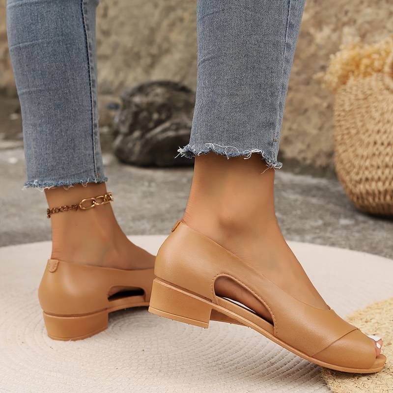 Elegant Comfort Heeled Sandals