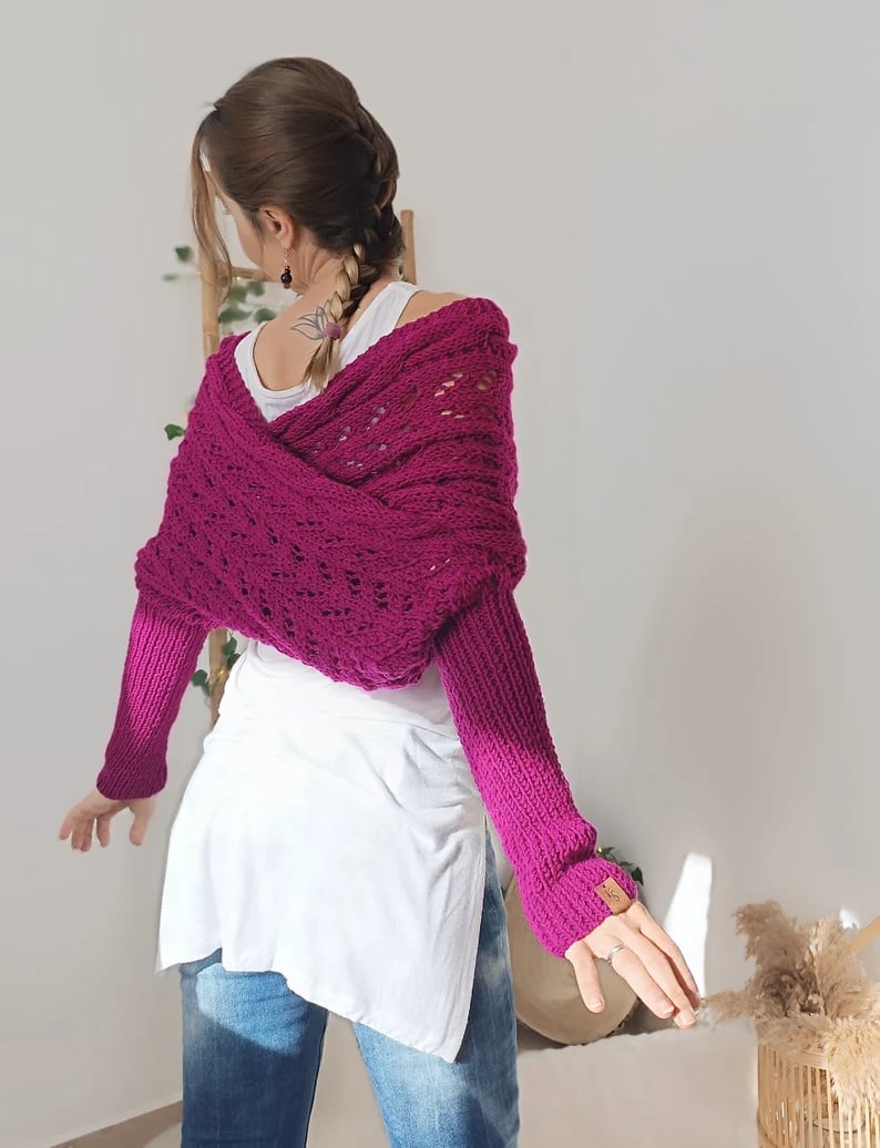 Lysse | Comfortable Knitted Scarf