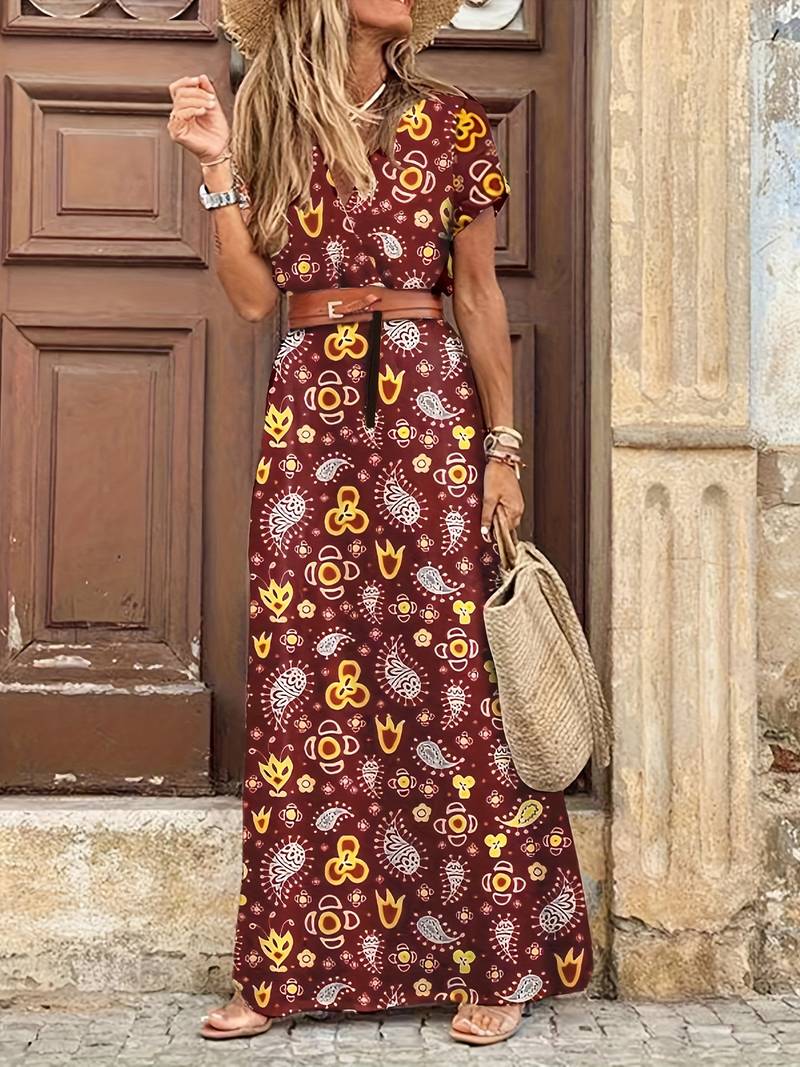 Floral Maxi Dress For Women