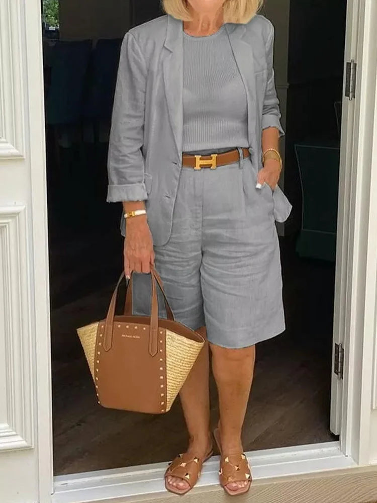 Cotton & Linen Two-piece