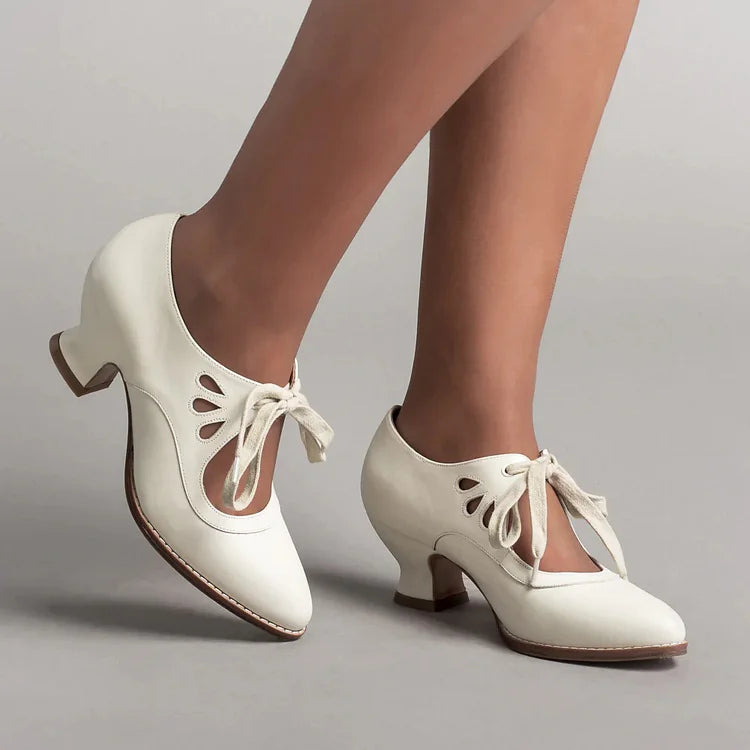 Edwardian Leather Shoes For Women