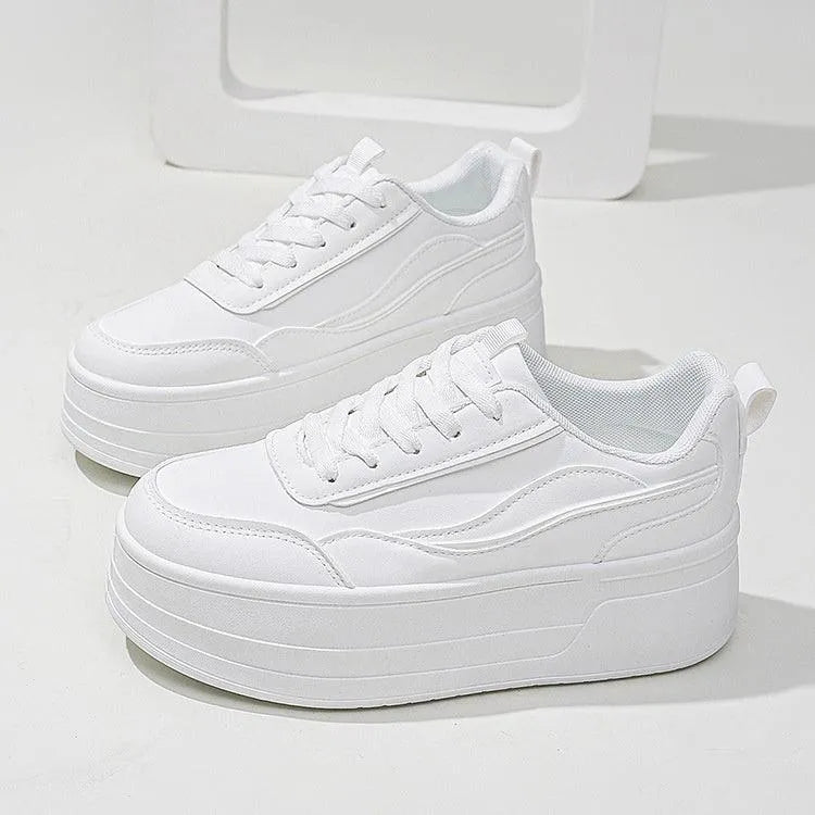 Sneaker with platform sole
