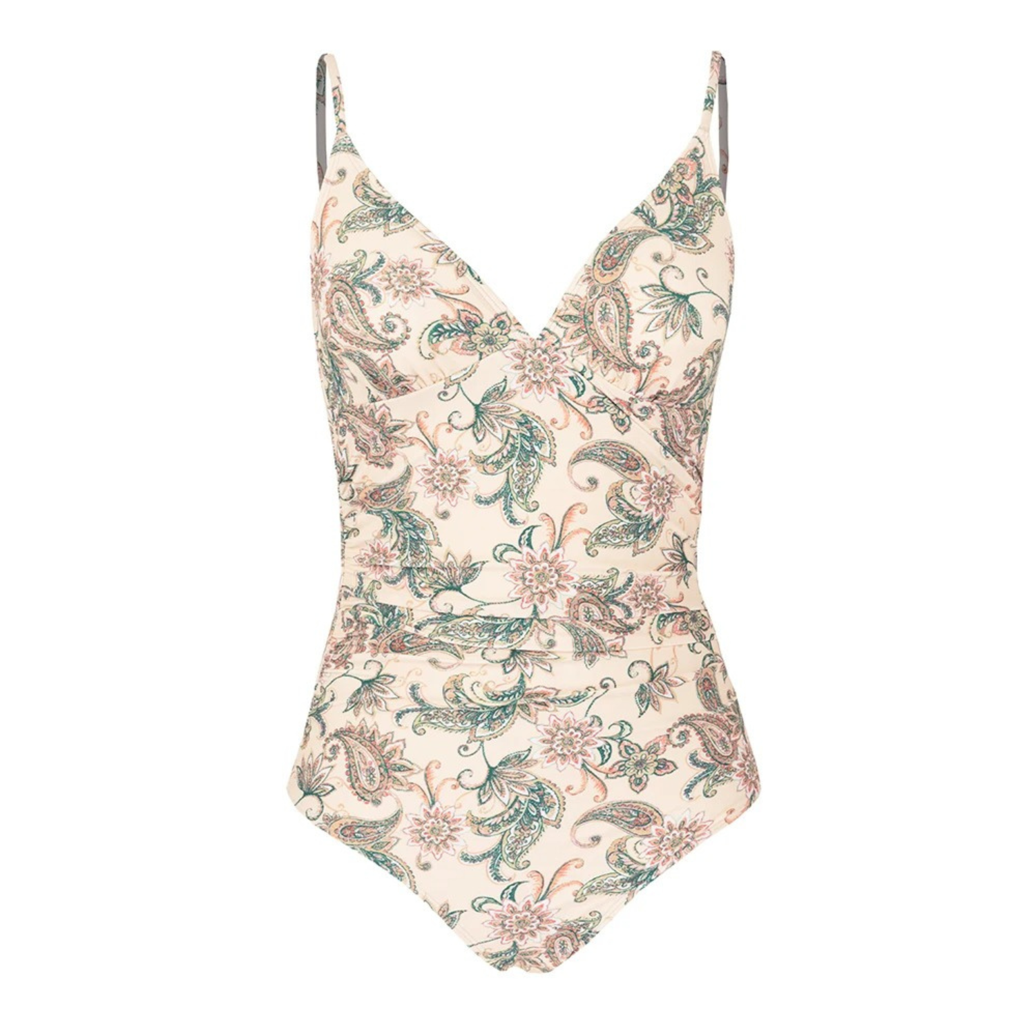 Comfortable Swimsuit Made Of Ribbed Sock Fabric