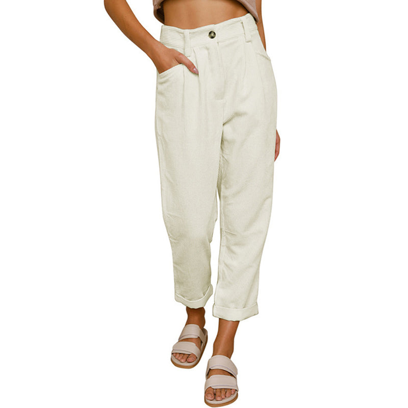 Stylish Cord Pants