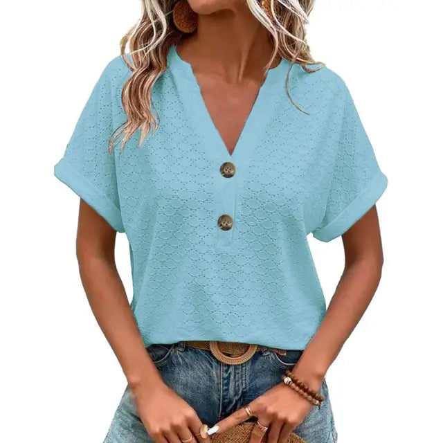Women's V-Neck Top