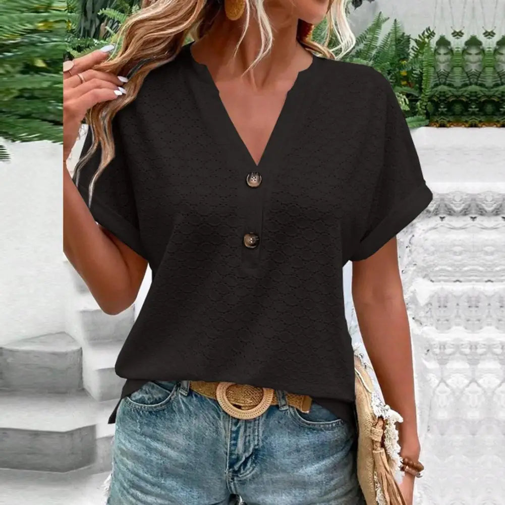 Women's V-Neck Top