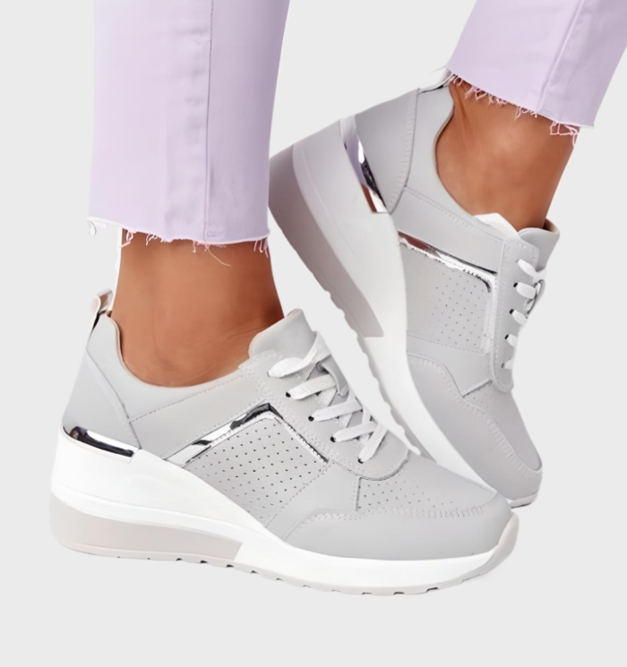 Lysse-Fashion | Lightweight Sneakers, Breathable Sneakers with Wedge Heel for Women