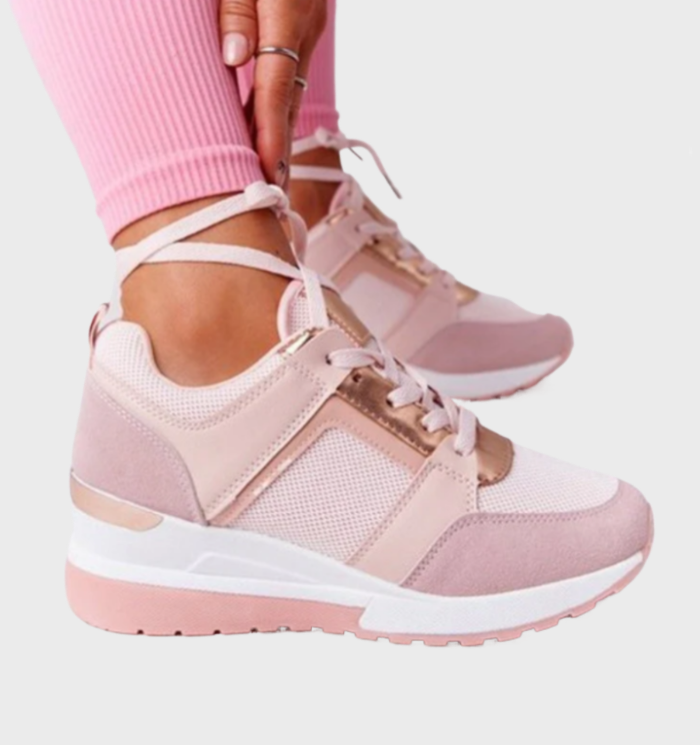 Lysse-Fashion | Lightweight Sneakers, Breathable Sneakers with Wedge Heel for Women
