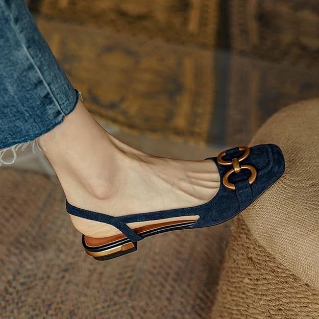 Shoes Women Flat Open Back Summer Shoes