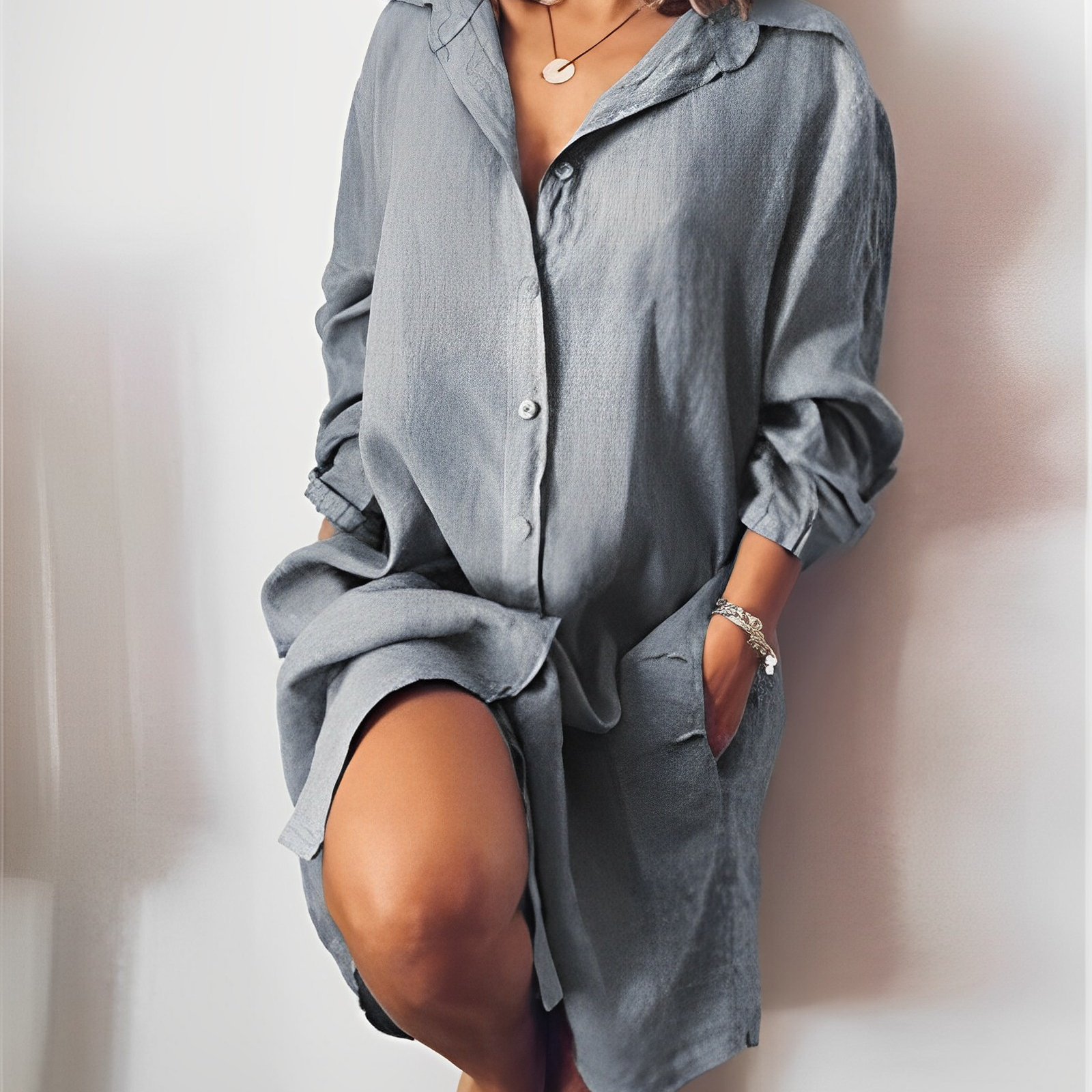 Casual Linen Blouse