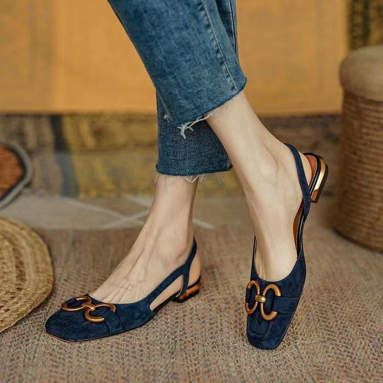 Lysse | Suede Slingbacks