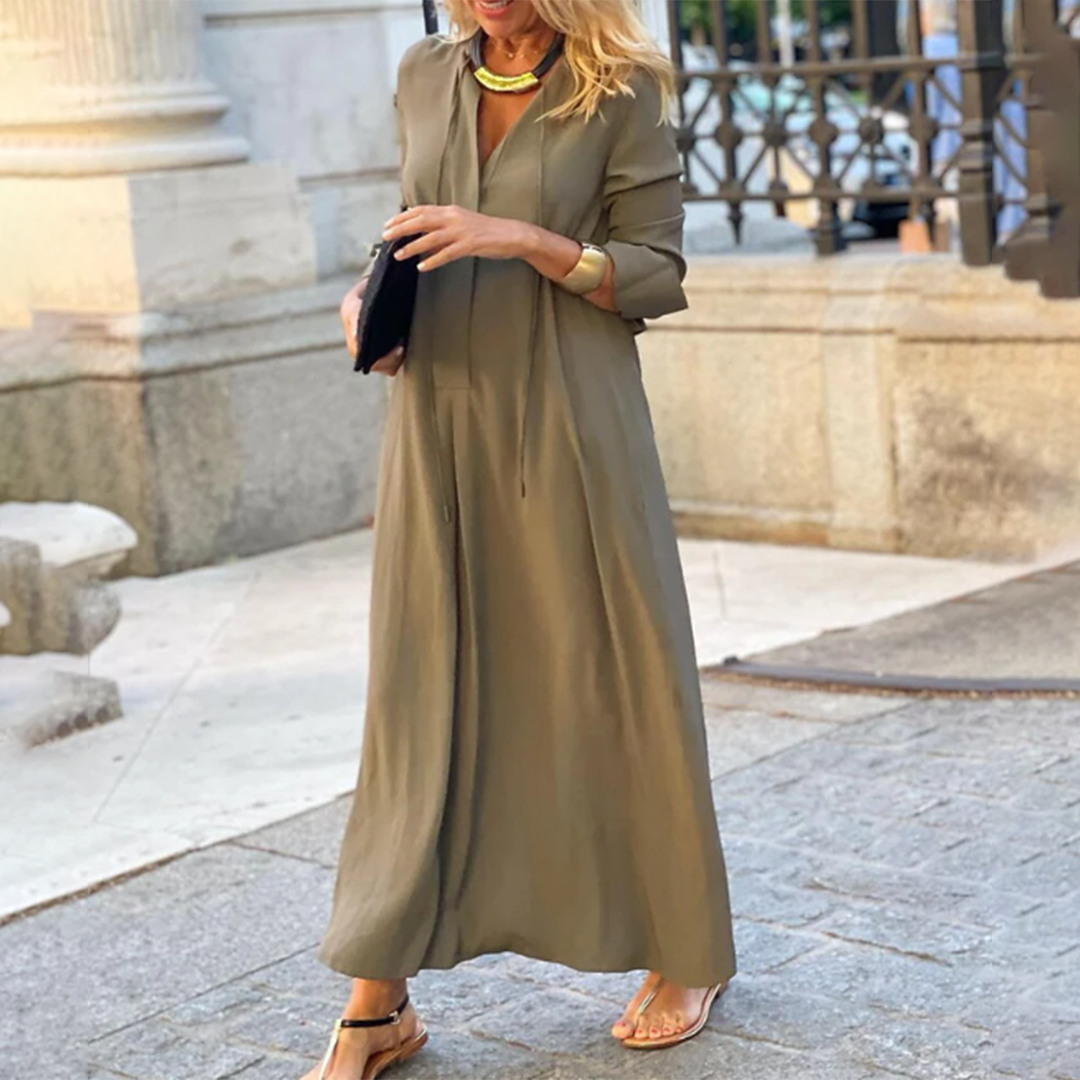 Comfortable, Loosely Fitting Maxi Dress