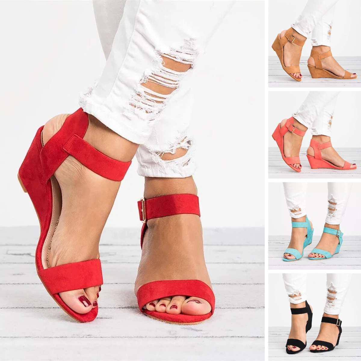 Strap Sandals - Comfortable and Stylish Women's Sandals With Heel