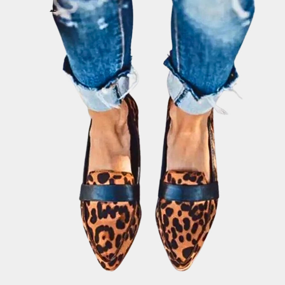 Slipper Loafers Suede Look For Women
