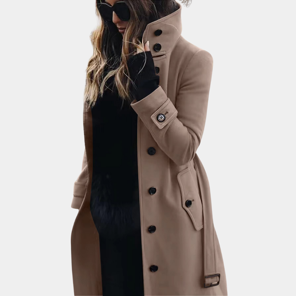 Elegant and Warm Trench Coat for Women