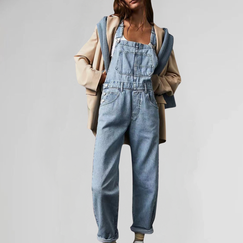 Denim Overalls