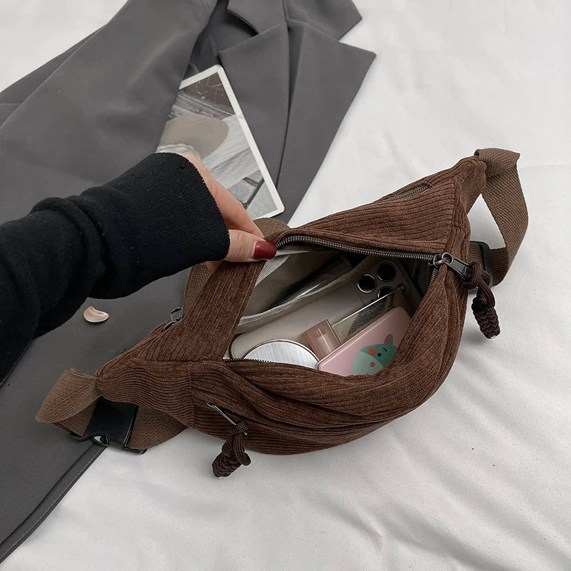 Casual Cord Bag for Women