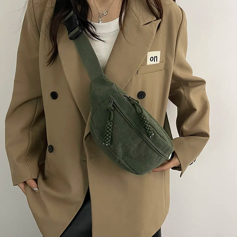 Casual Cord Bag for Women