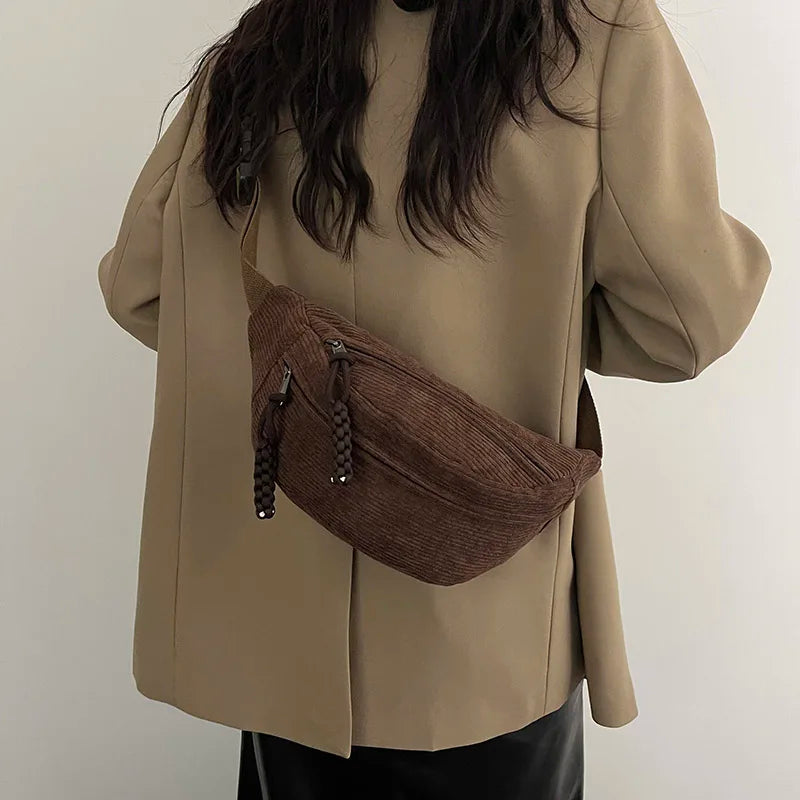 Casual Cord Bag for Women
