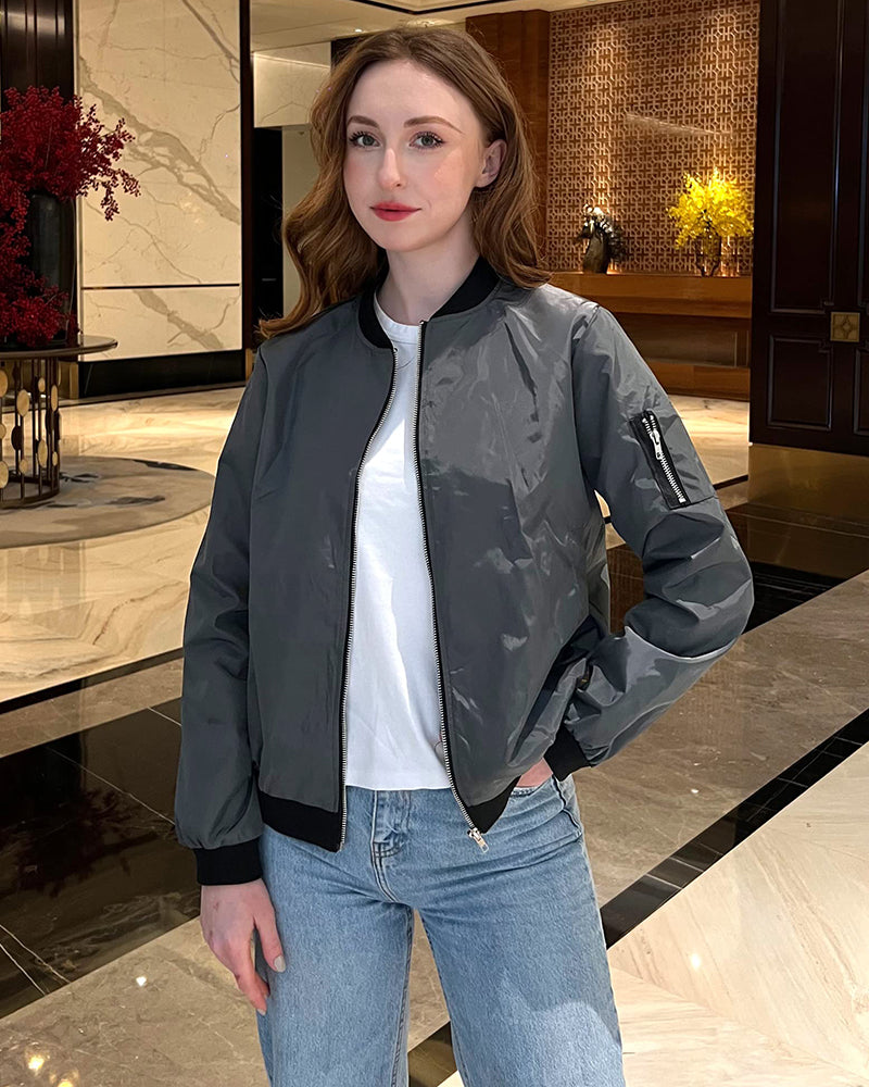 Lysse | Classic Bomber Jacket for Women
