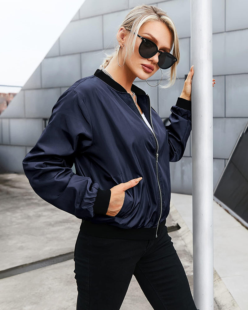 Lysse | Classic Bomber Jacket for Women